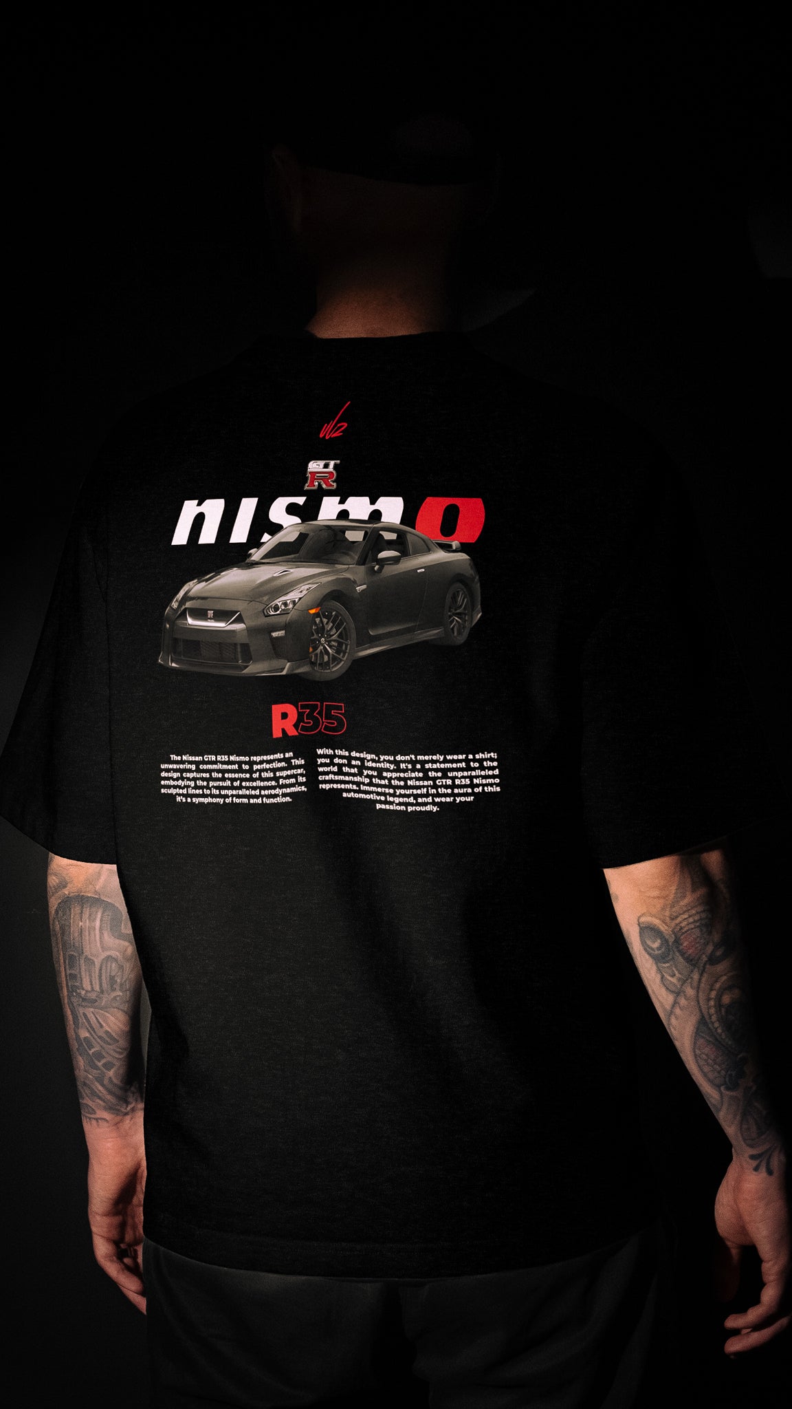 Camiseta Oversize Nissan R35