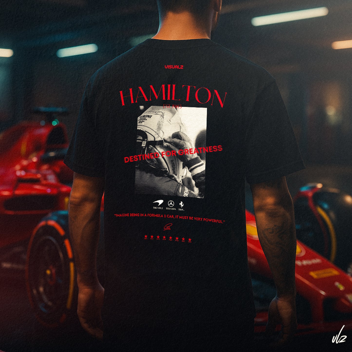 Camiseta Edición Limitada Lewis Hamilton