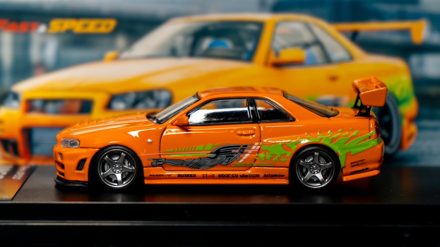 Fast&Speed - Nissan Skyline R34 Brian O'conner F&F