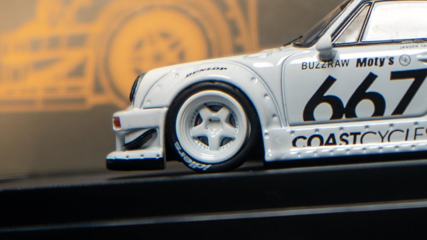 Star Model - Porsche RWB930 GT BASE CoastCycles White