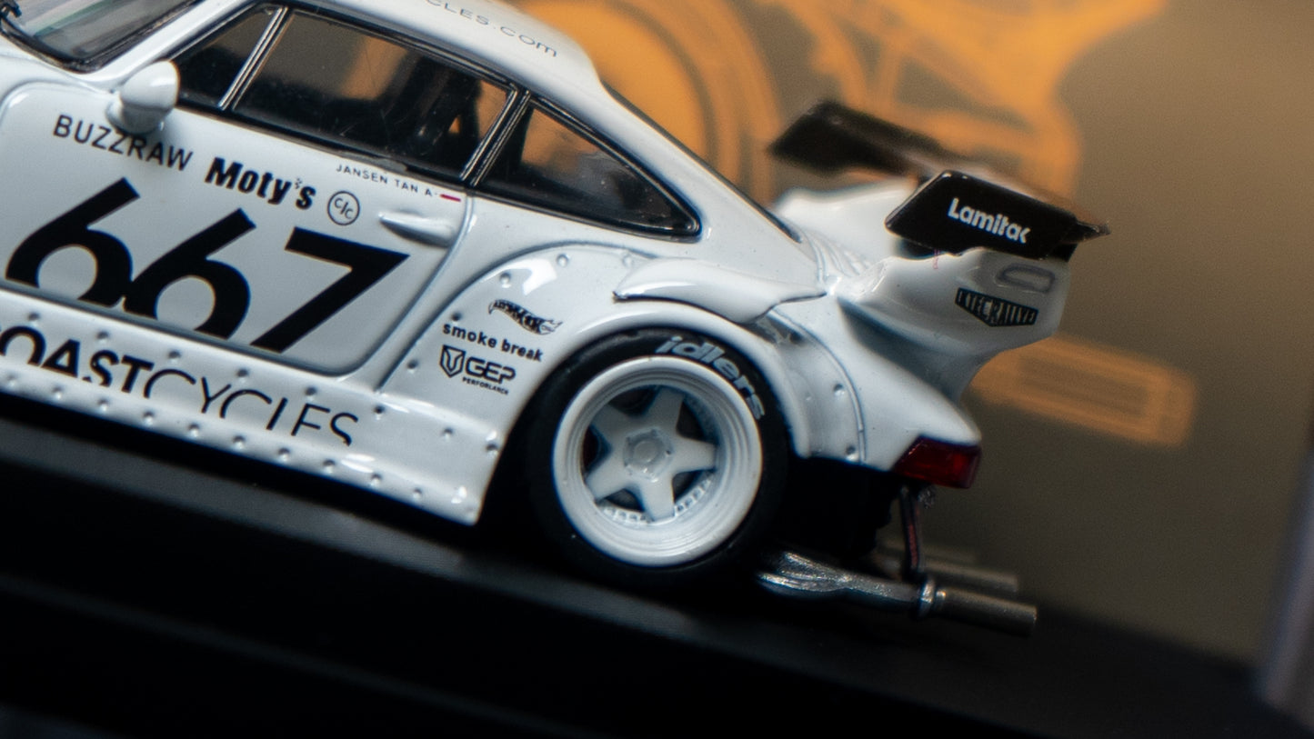 Star Model - Porsche RWB930 GT BASE CoastCycles White