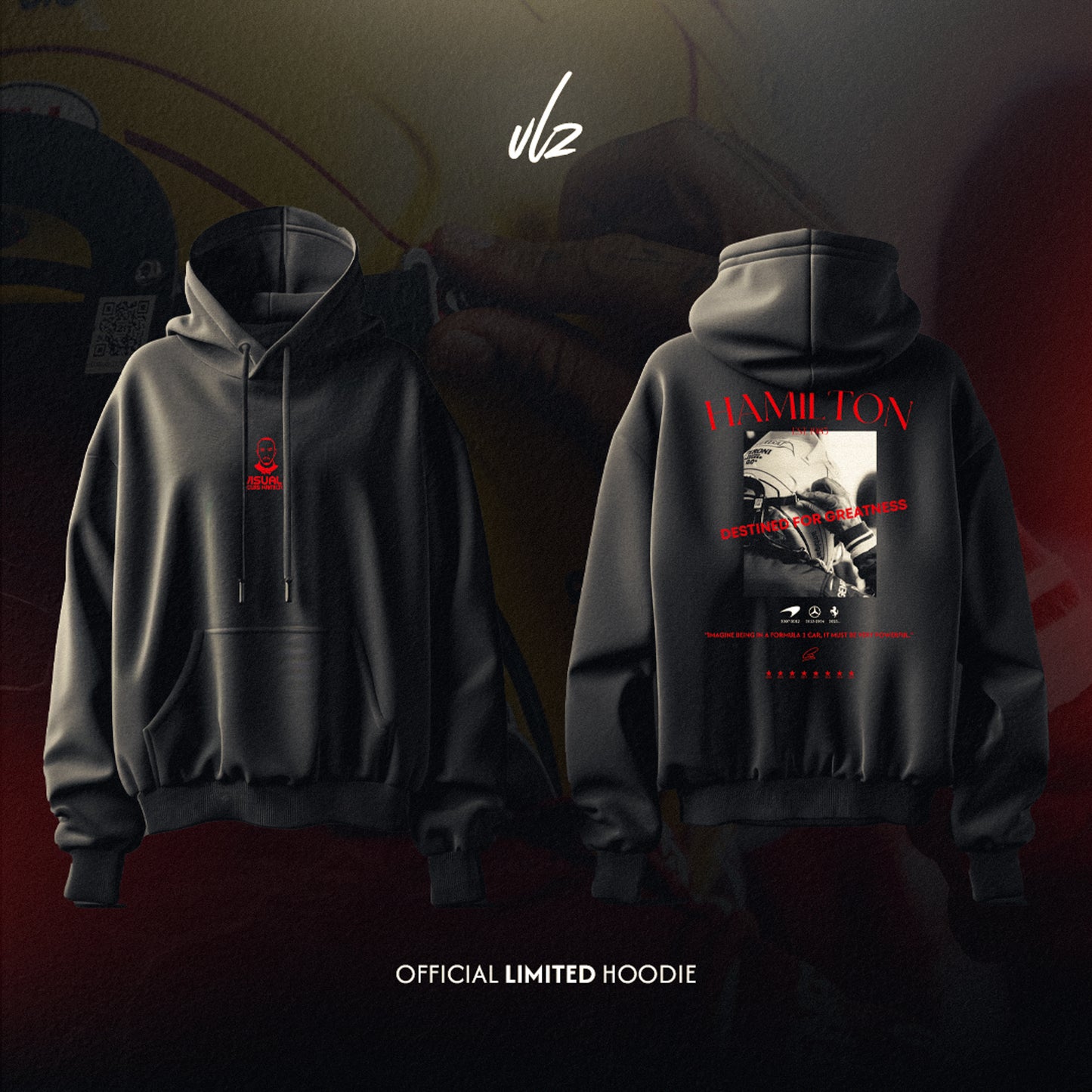 Hoodie Edición Limitada Lewis Hamilton
